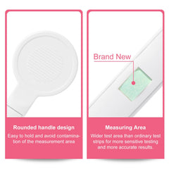 T TESTAHEAD BV foil pouch packaging keeps strips clean and dry.