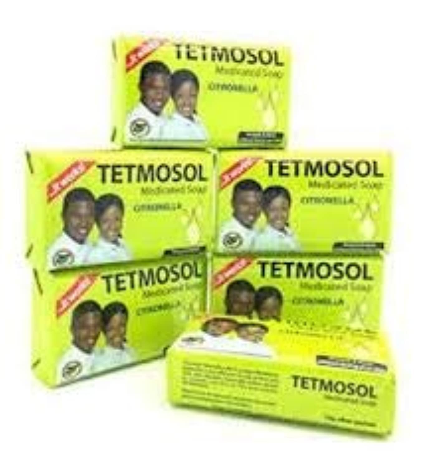 Tetmosol Citronella Soap packaging shown, emphasizing hygienic packing and easy storage