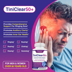 Tetyana Naturals ingredients Ginkgo Biloba close-up signals potential hearing support.