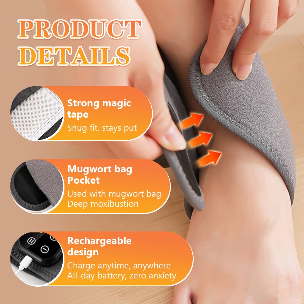TEVIKE Foot Advanced Renew heat levels let you tailor warmth to your feet.