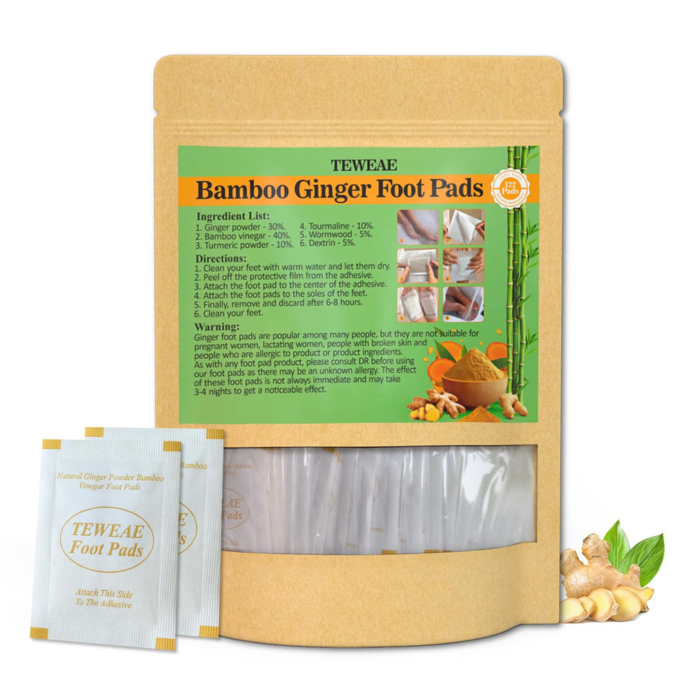 TEWEAE 122 pads bundle for overnight foot care