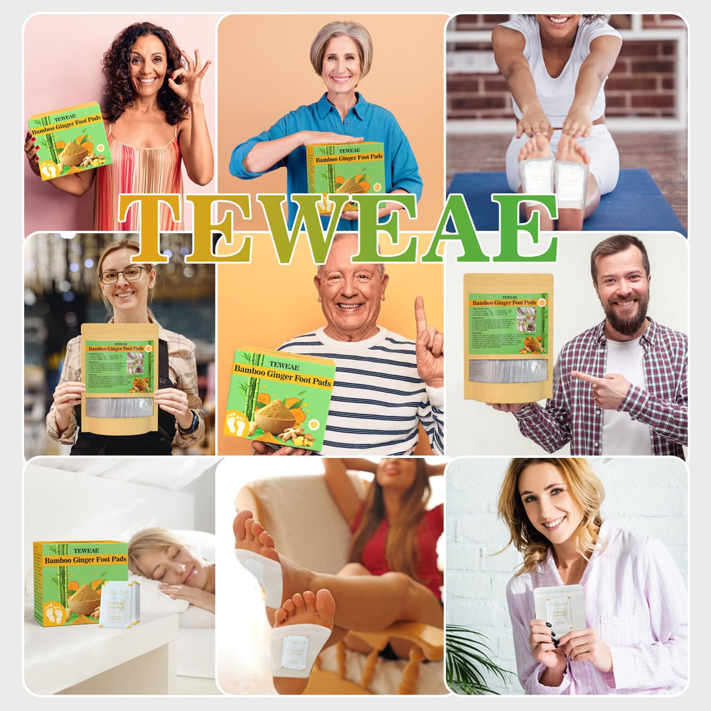 TEWEAE included pads and sheets simplify nightly foot care