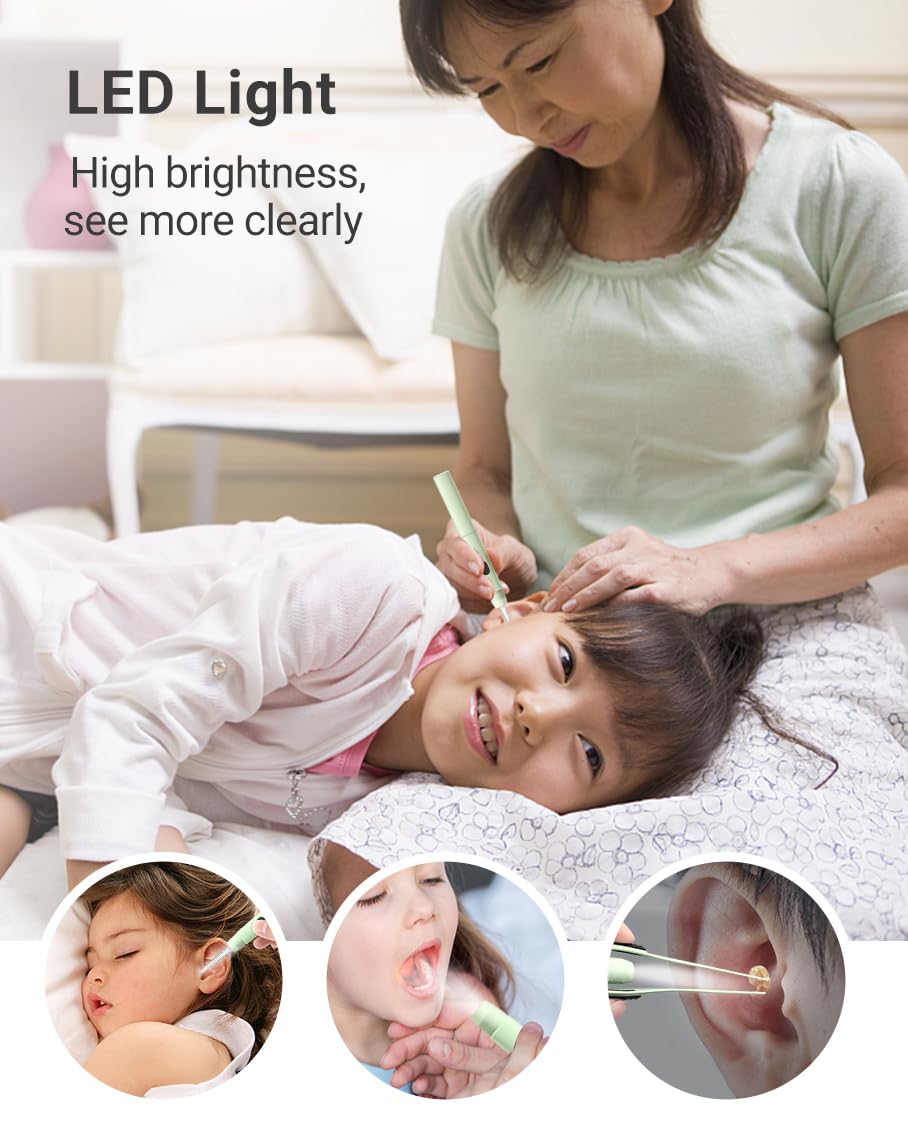Soft rubber picks from TEYIYES ideal for kids during ear care