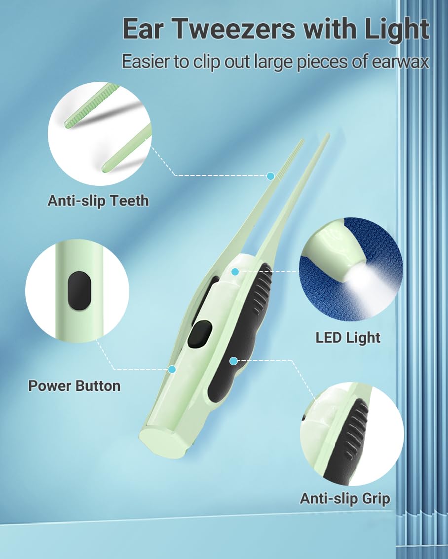 USB rechargeable TEYIYES ear cleaner charging via included cable