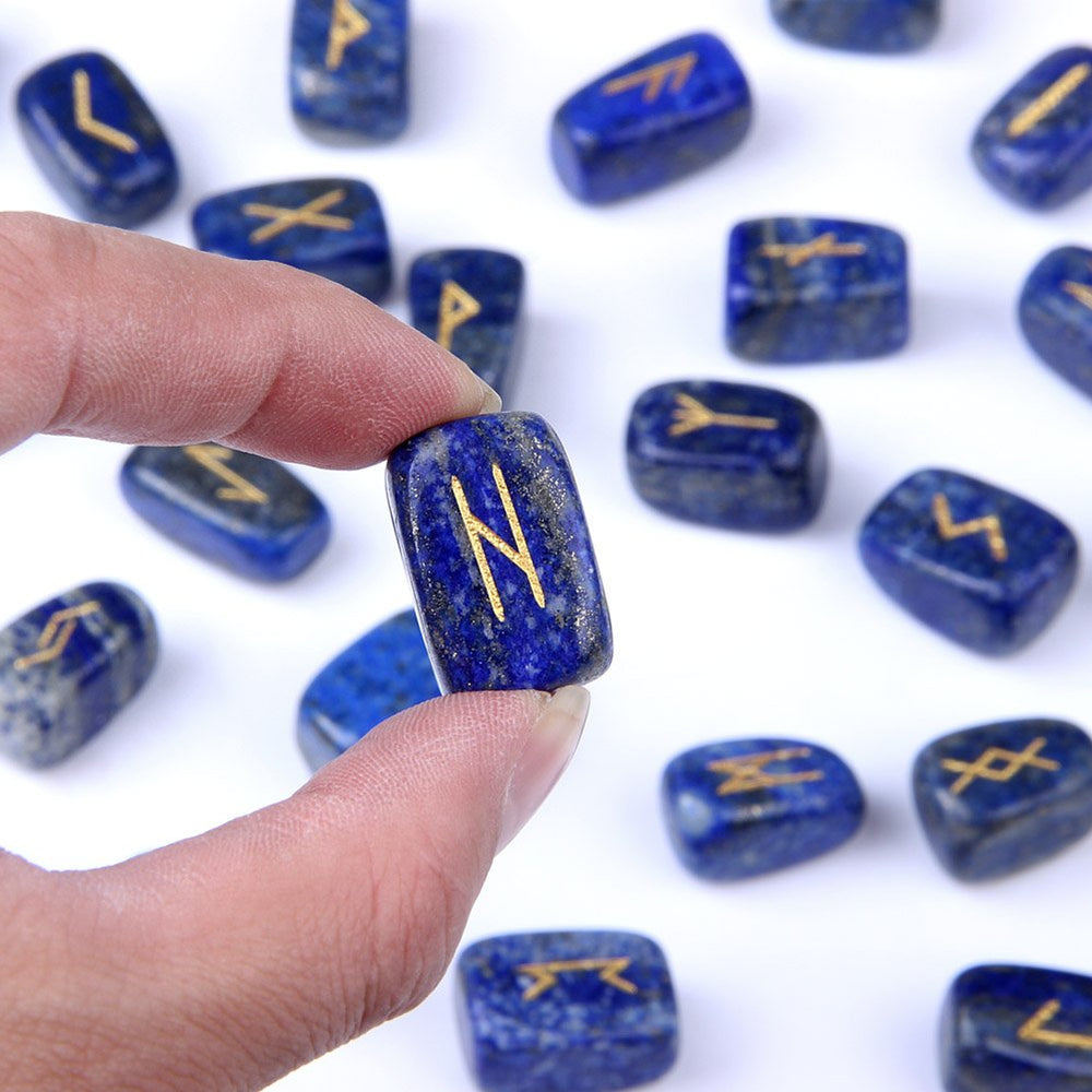 TGS Gems RN001 rune stones packaging and presentation.