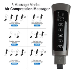 TGS leg massager knee massage with heat for soothing joint relief.
