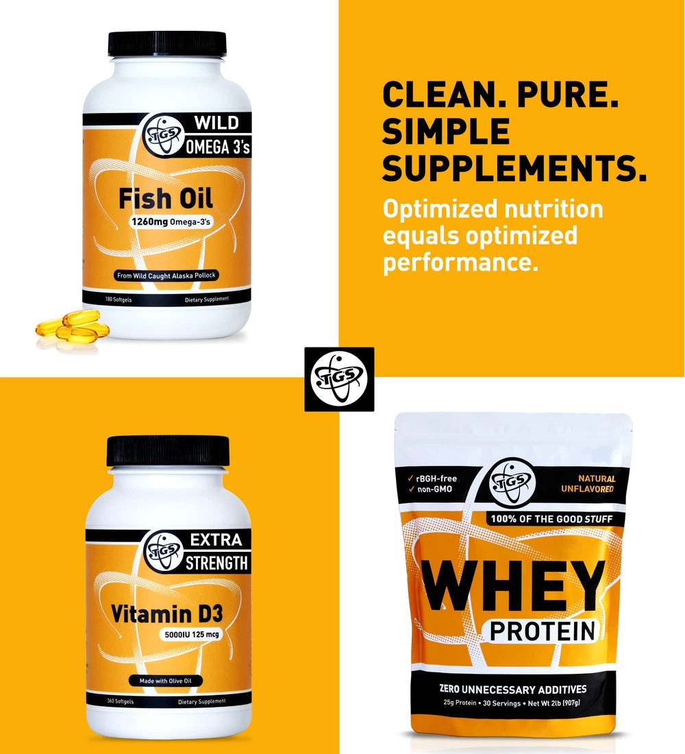 TGS Nutrition Whey Protein Unflavored dissolves easily in water or milk for fast shakes