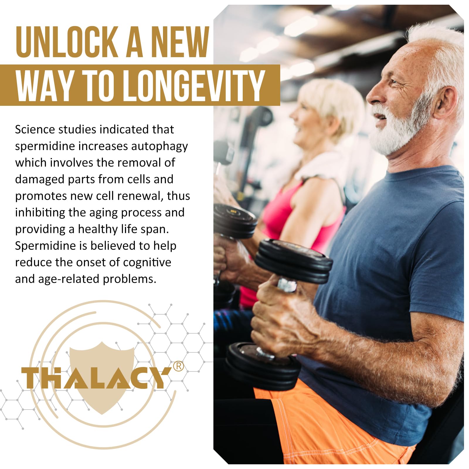 Thalacy packaging quality guarantee label on carton highlights assurance