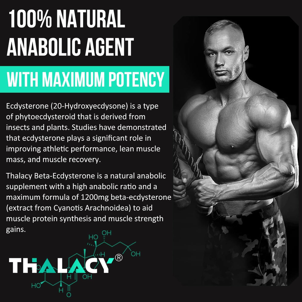 Thalacy product label highlighting 98% purity and dosage.