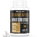 Thalacy Spermidine Supplements 13mg – 1300mg Wheat Germ Extract, Zinc | 60 Capsules