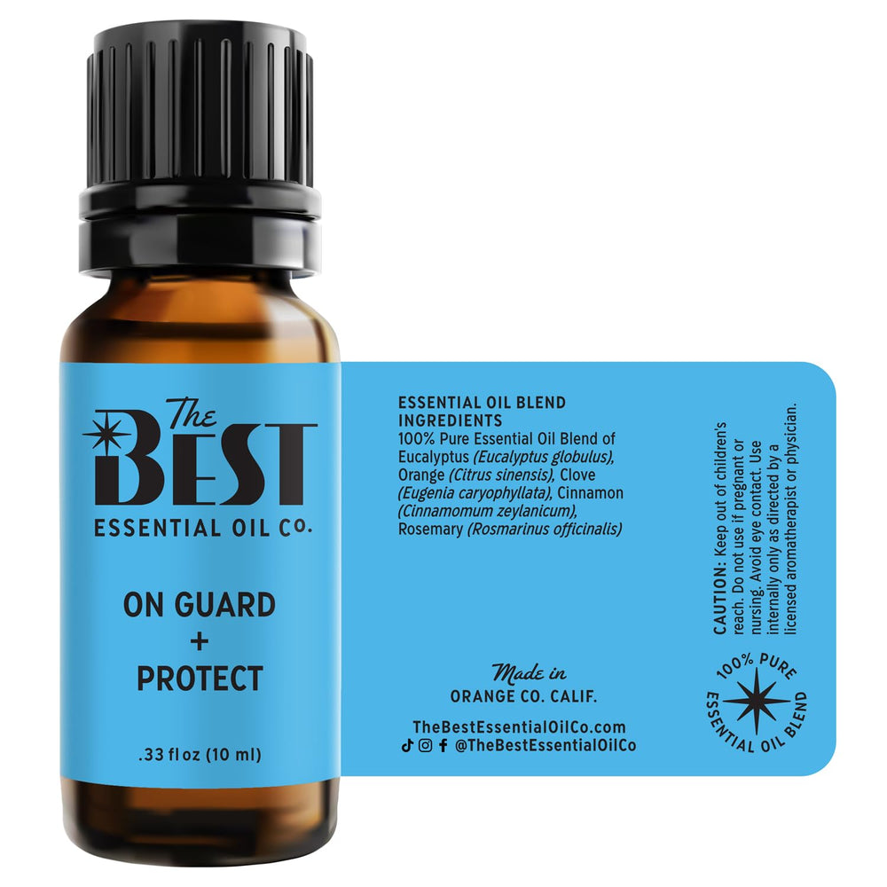 Calming spa moment with On Guard promotes a welcoming atmosphere.