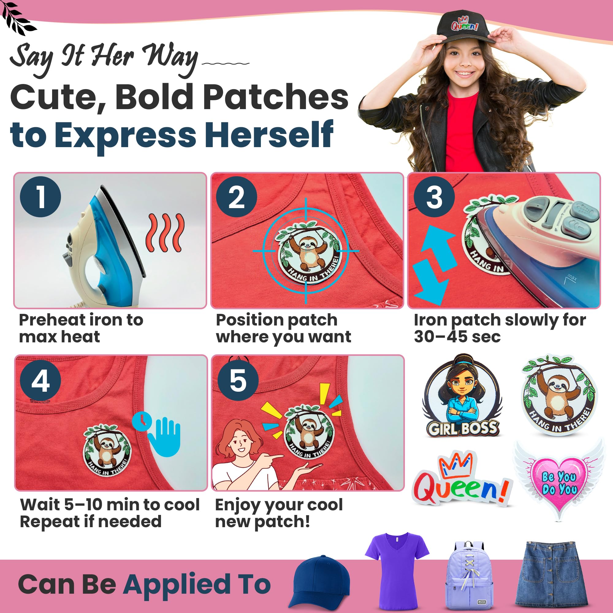 The Bloom kit ready for back-to-school use and on-the-go moments
