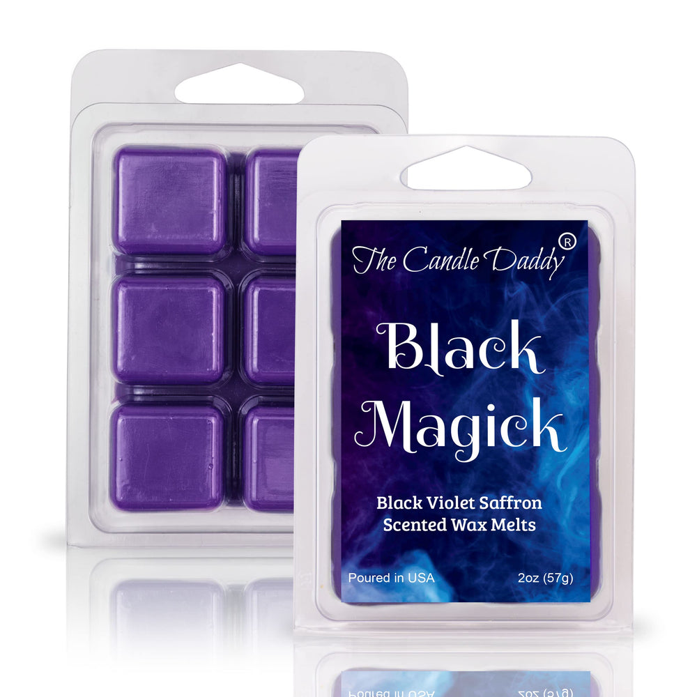The Candle Daddy Salem Mystic Crystal Amethyst Crystal melt for soft floral tones