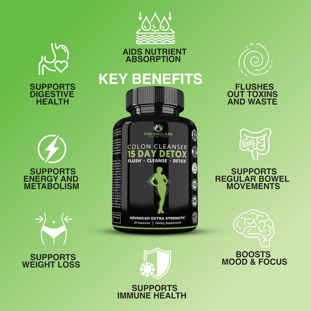 Made in USA facility ensures quality for The Enclare Colon Cleanse