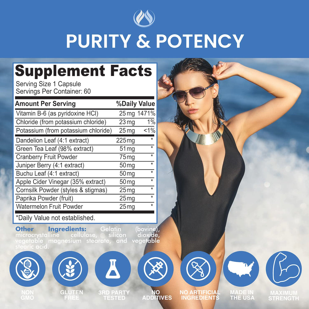 Apple cider vinegar ingredient noted in Watershed formula.