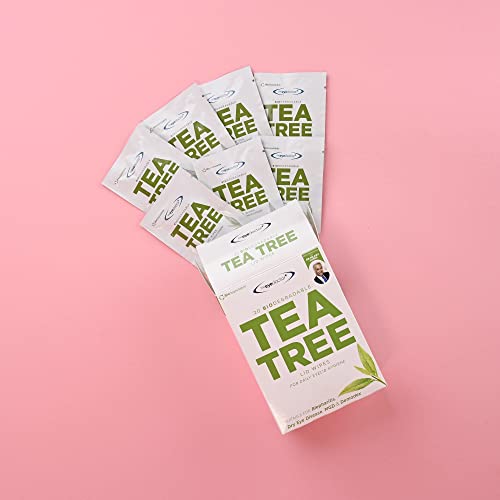 The Eye Doctor Tea Tree Eyelid Wipes promote clean eye hygiene