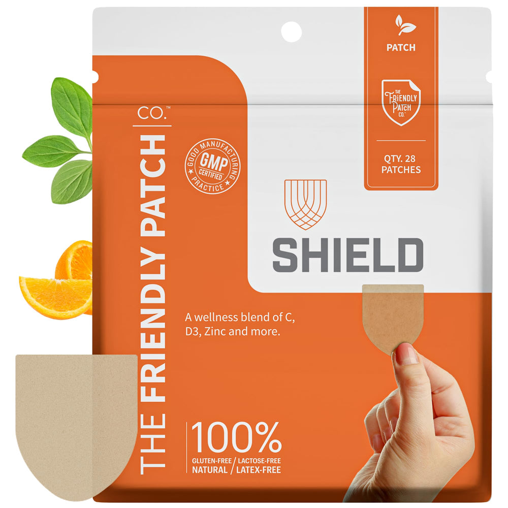 The Friendly Patch Shield Immunity Patch pack for daily wearable support