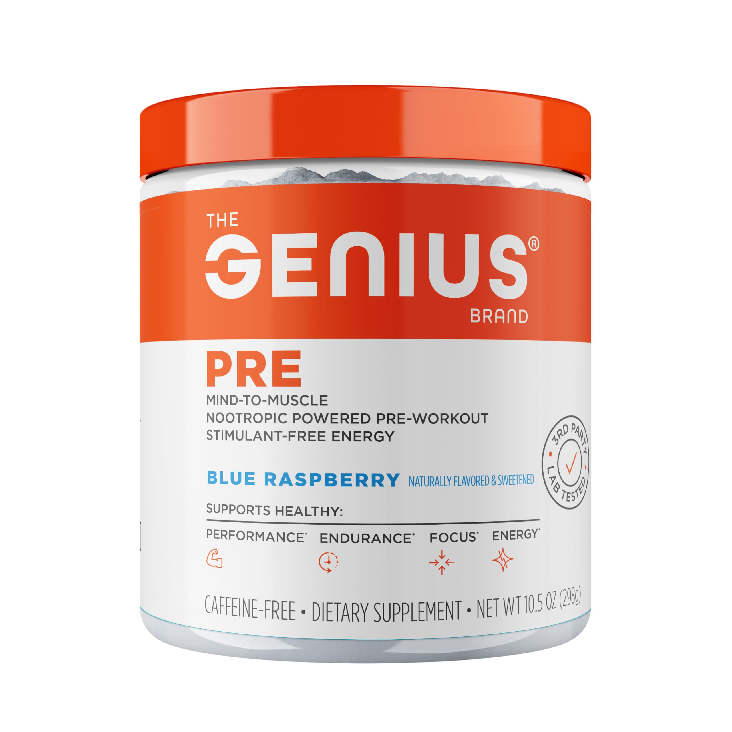NSF-certified facility badge signals quality manufacturing for Genius Pre