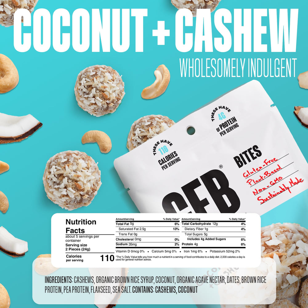 The GFB dark chocolate almond bite provides a satisfying vegan protein pick-me-up.