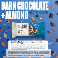 The GFB Peanut Butter bar provides a quick vegan protein boost.