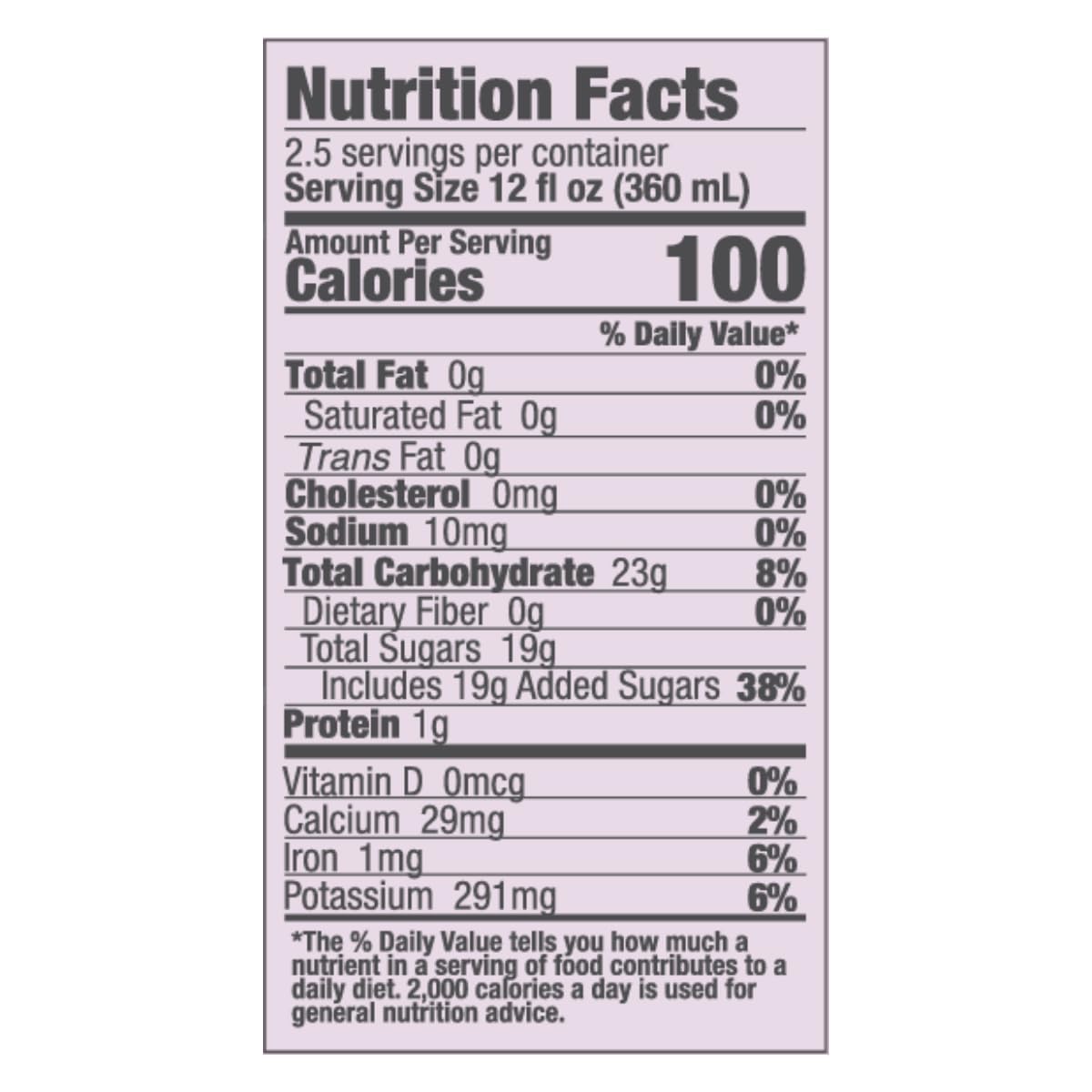 The Ginger People Ginger Soother Elderberry Gingerade label close-up, highlighting simple ingredients.