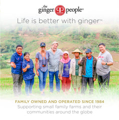 The Ginger People Ginger Rescue opción vegana sin gluten para estilo de vida.