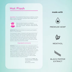 The Good Patch hot flash patch pack closeup shows discreet wearable design.