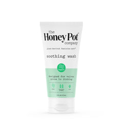 The Honey Pot Anti-Itch Wash bottle pour for gentle external vulvar cleansing.
