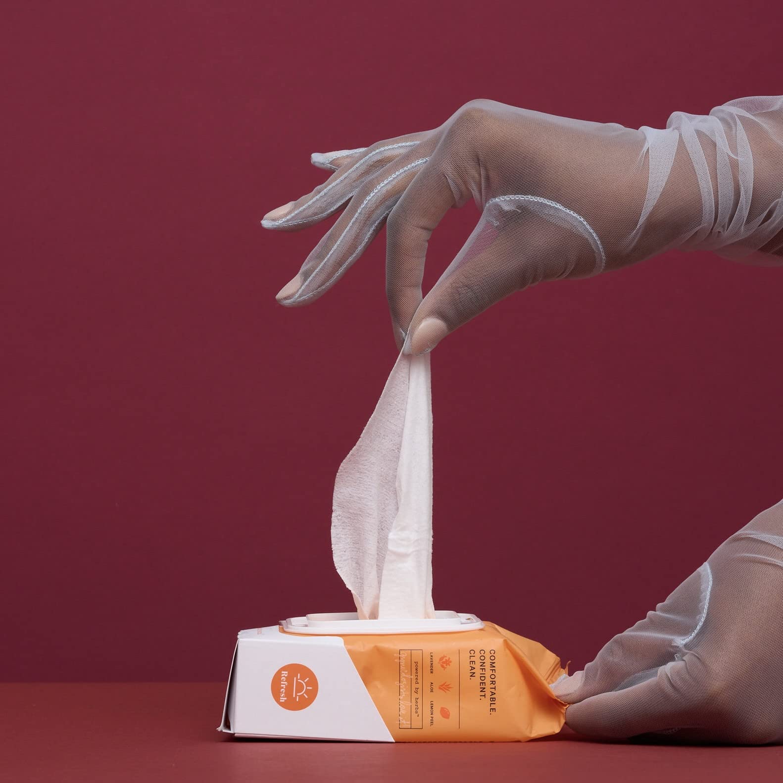 Dermatologist tested and hypoallergenic label on The Honey Pot wipes