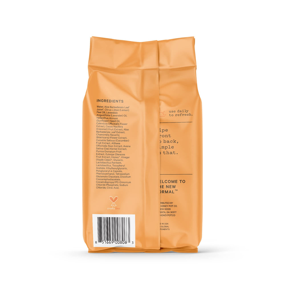 The Honey Pot Normal Wipes help support a balanced routine for everyday care.
