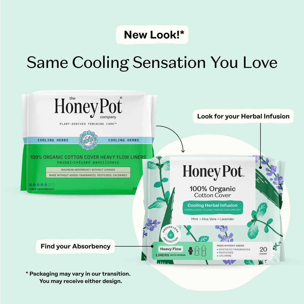 The Honey Pot organic cotton cover closeup highlighting breathable, comfortable materials.