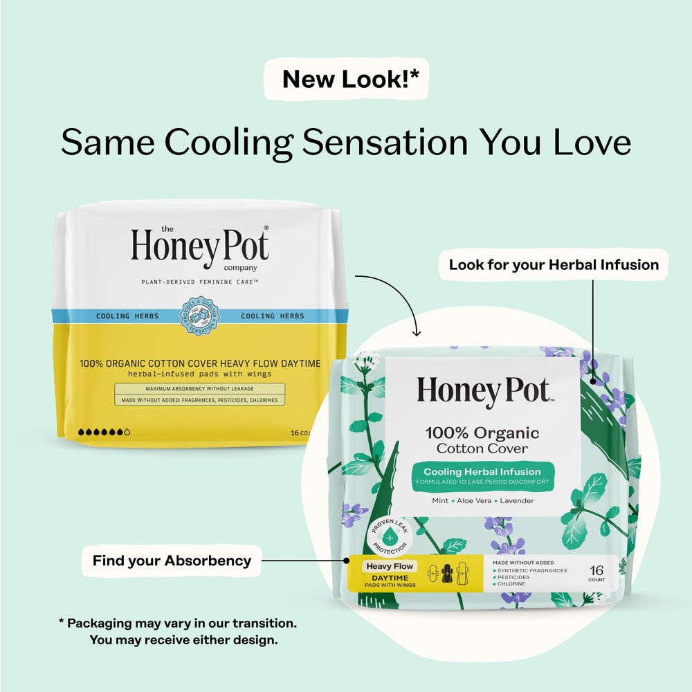 Packaging and organic cotton cover highlighted for quick, comfortable daily use.