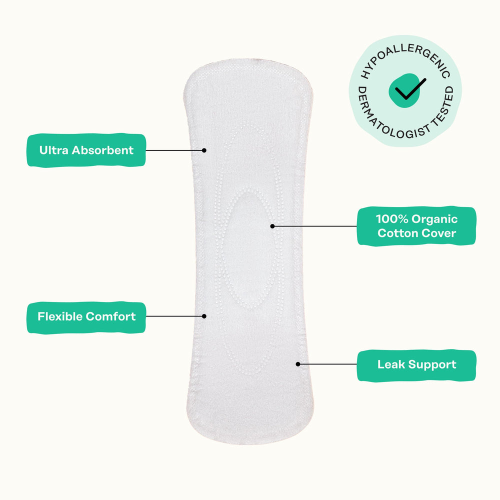 Fragrance-free, pesticide-free The Honey Pot for sensitive skin.