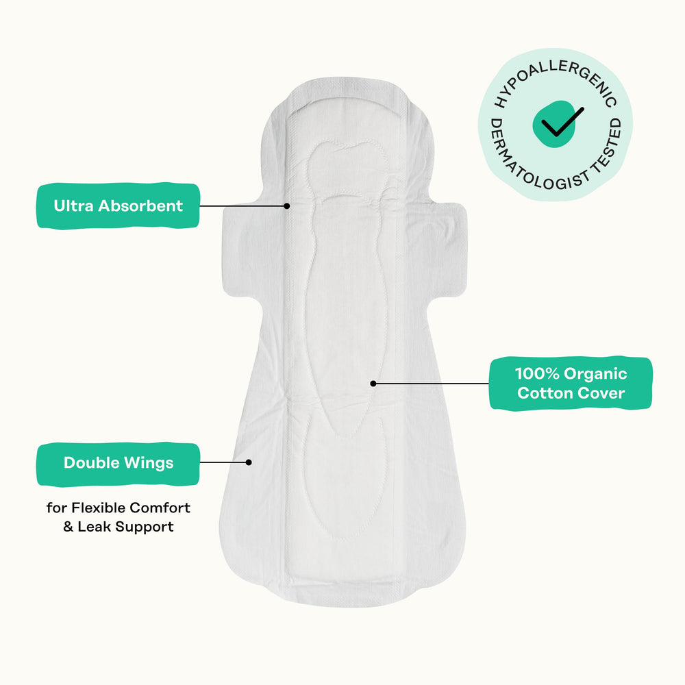 The Honey Pot ultra-absorbent core keeps you secure during recovery