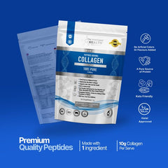 The Intelligent Health collagen powder mixed into coffee for seamless daily routine.