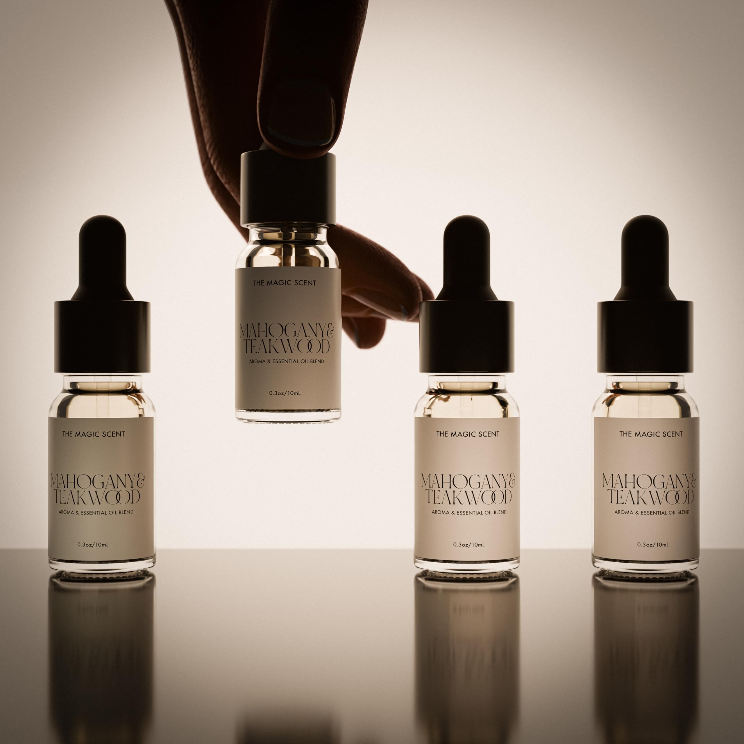 The Magic Scent room-ambiance shot conveys spa-like calm at home.
