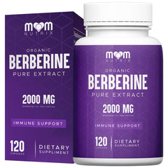 THE MONK Berberine 2000mg bottle with triple-strength formula for daily immune support