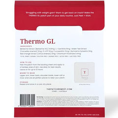 The Patch Remedy Thermo GL Patch being opened for daily use
