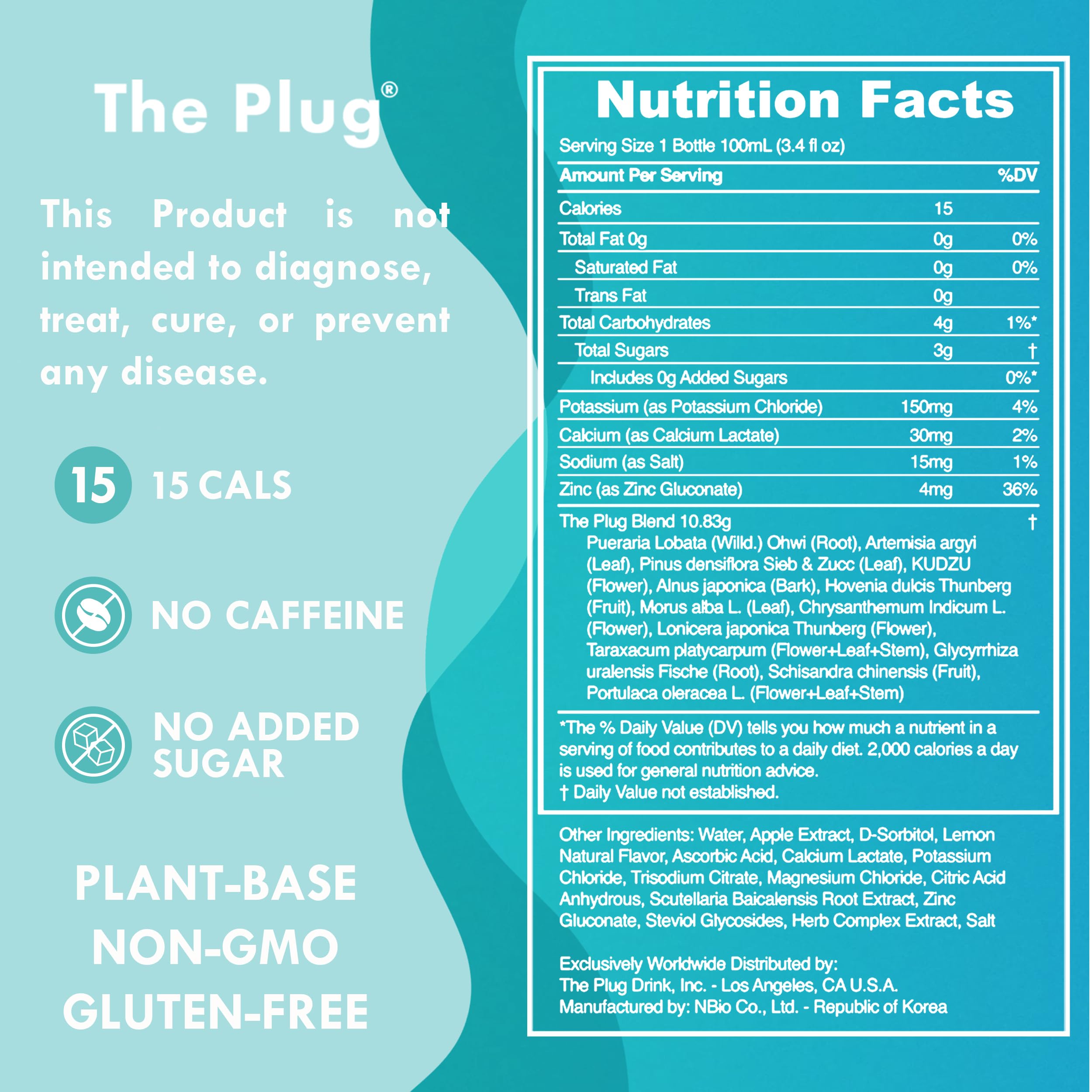 The Plug Liver Cleanse label highlights electrolyte formula and plant-based ingredients