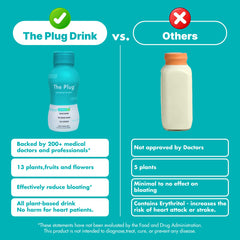 The Plug Liver Cleanse front label highlights a plant-based blend for natural energy and digestion.