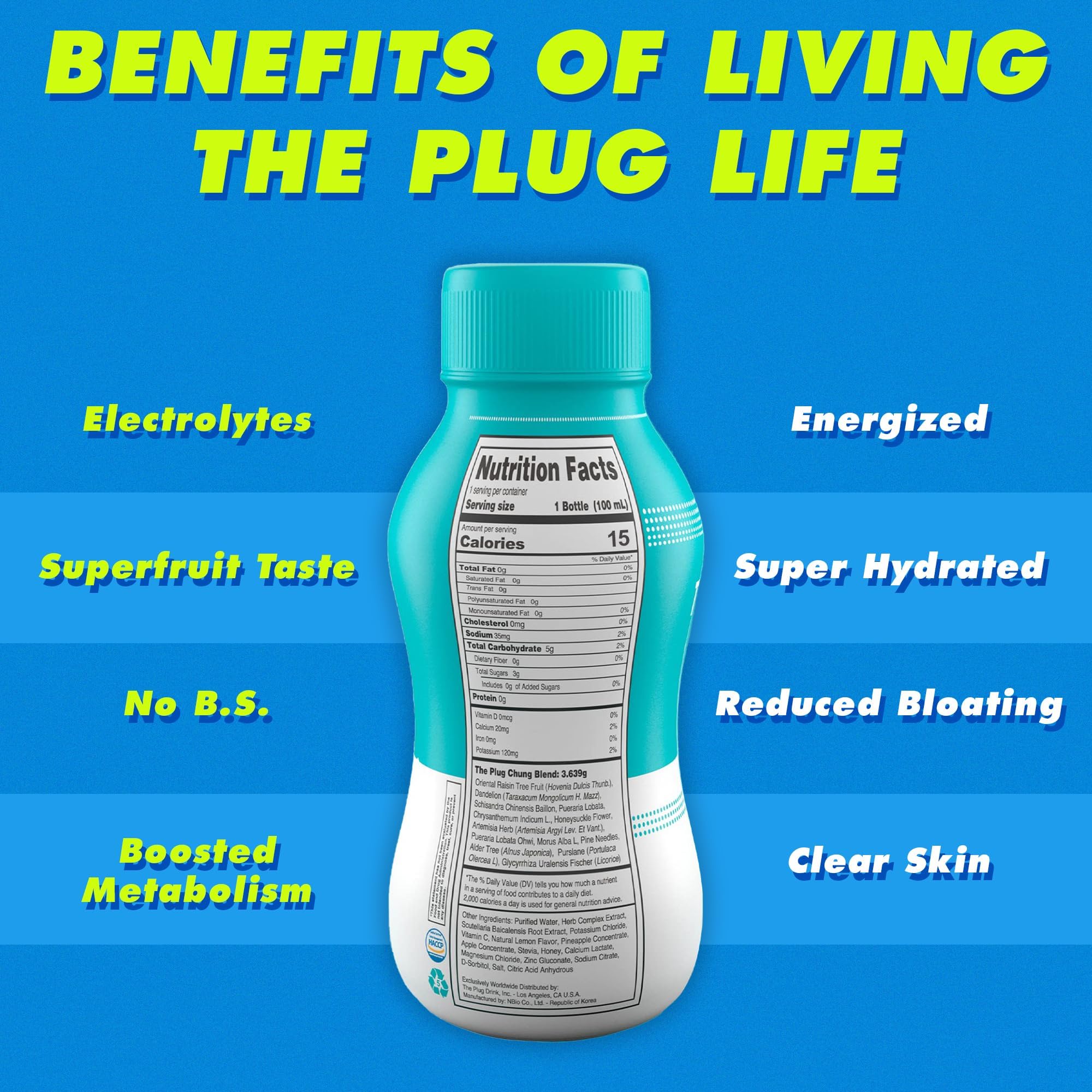 The Plug Liver Cleanse label close-up highlights organic, non-GMO formula.