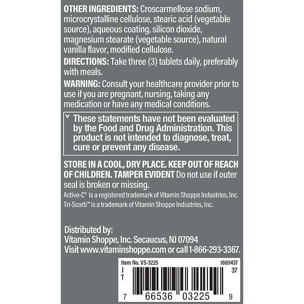 The Vitamin Shoppe Ultimate Man Multivitamin label close-up indicating gluten- and dairy-free formula.