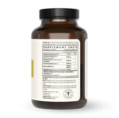 Capsules close-up illustrating a two-capsule daily dose.