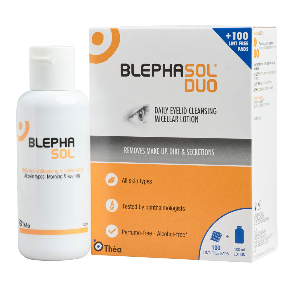 Blephasol Duo safe option for contact lens wearers