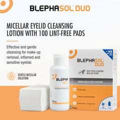 Blephasol Duo cotton pads pack for convenient daily eyelid care