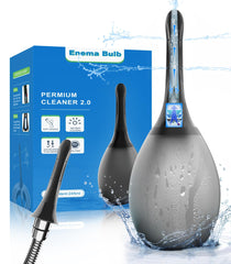 TheClover anal douche bulb 8.3oz shown for at-home cleansing.