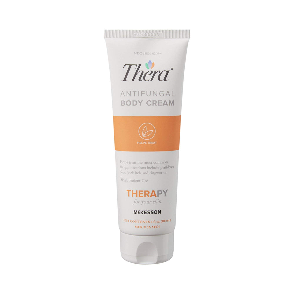 Thera antifungal cream bottle showing 2% miconazole for skin comfort