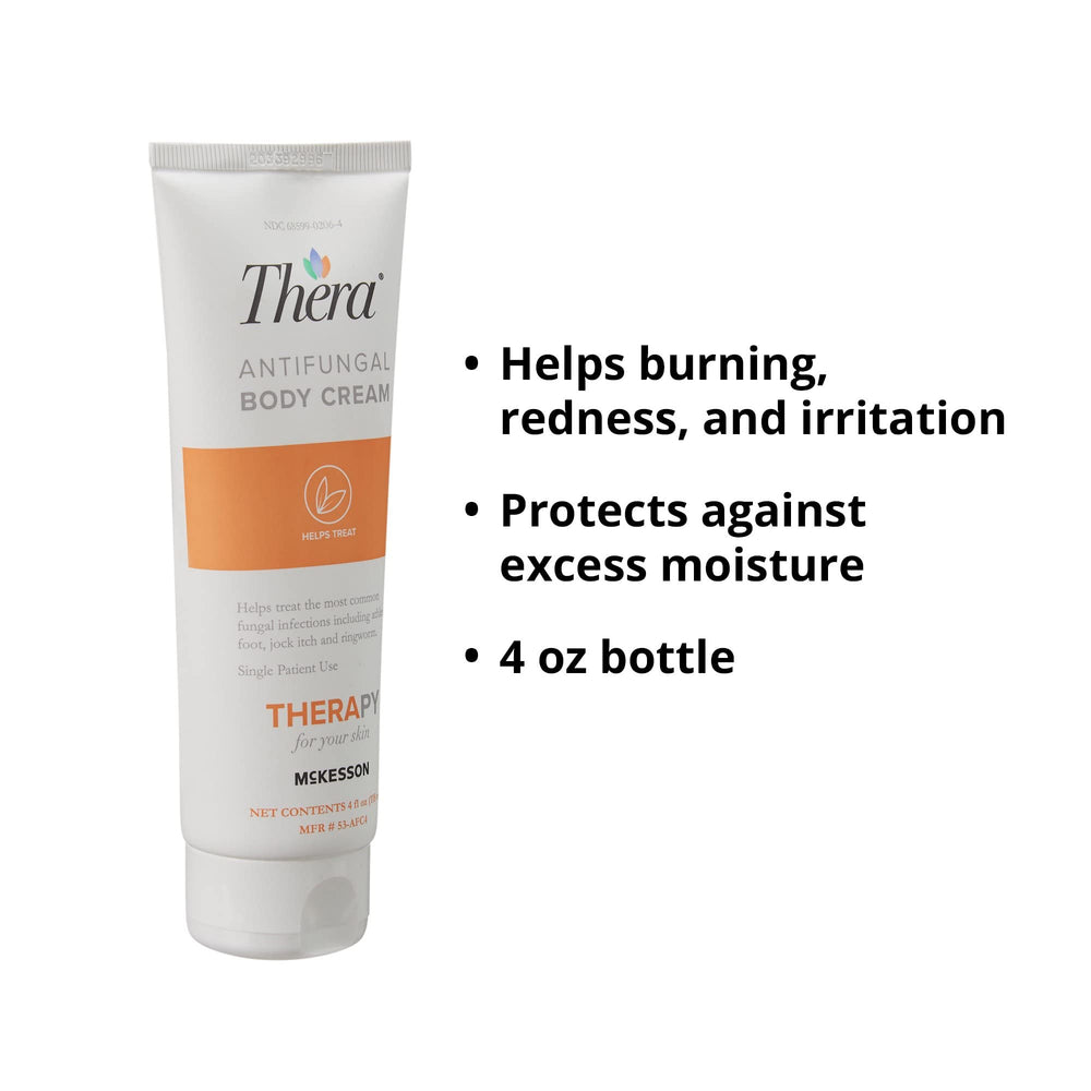 Athlete applying Thera cream to reduce skin moisture and chafing