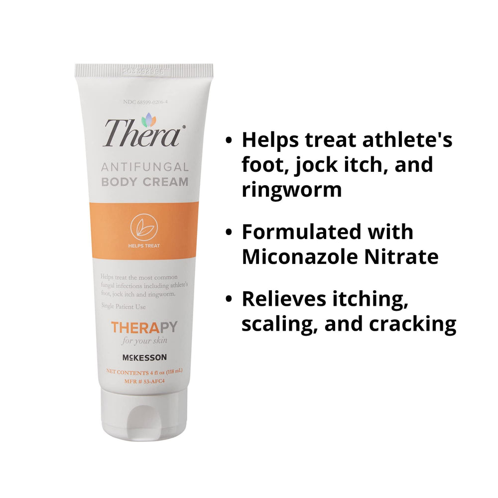 Thera antifungal cream shown for home and clinic use