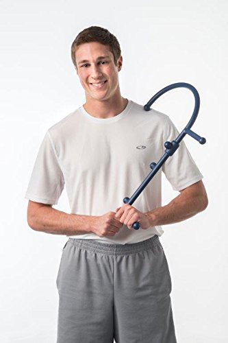 Thera Cane MAX compact portable shape fits gym bag.